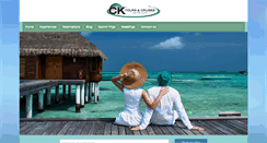 Desktop Screenshot of cktours.com