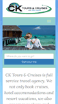 Mobile Screenshot of cktours.com